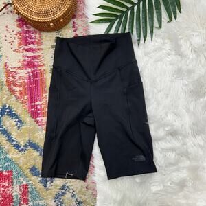 The North Face Black Stretch Bike Biker Short Small Activewear Athleisure